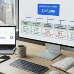 ecommerce north star metric framework showing input metrics with thresholds for decision making