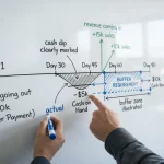 ecommerce scale readiness checklist showing cash flow inventory operations tracking and customer experience preparedness